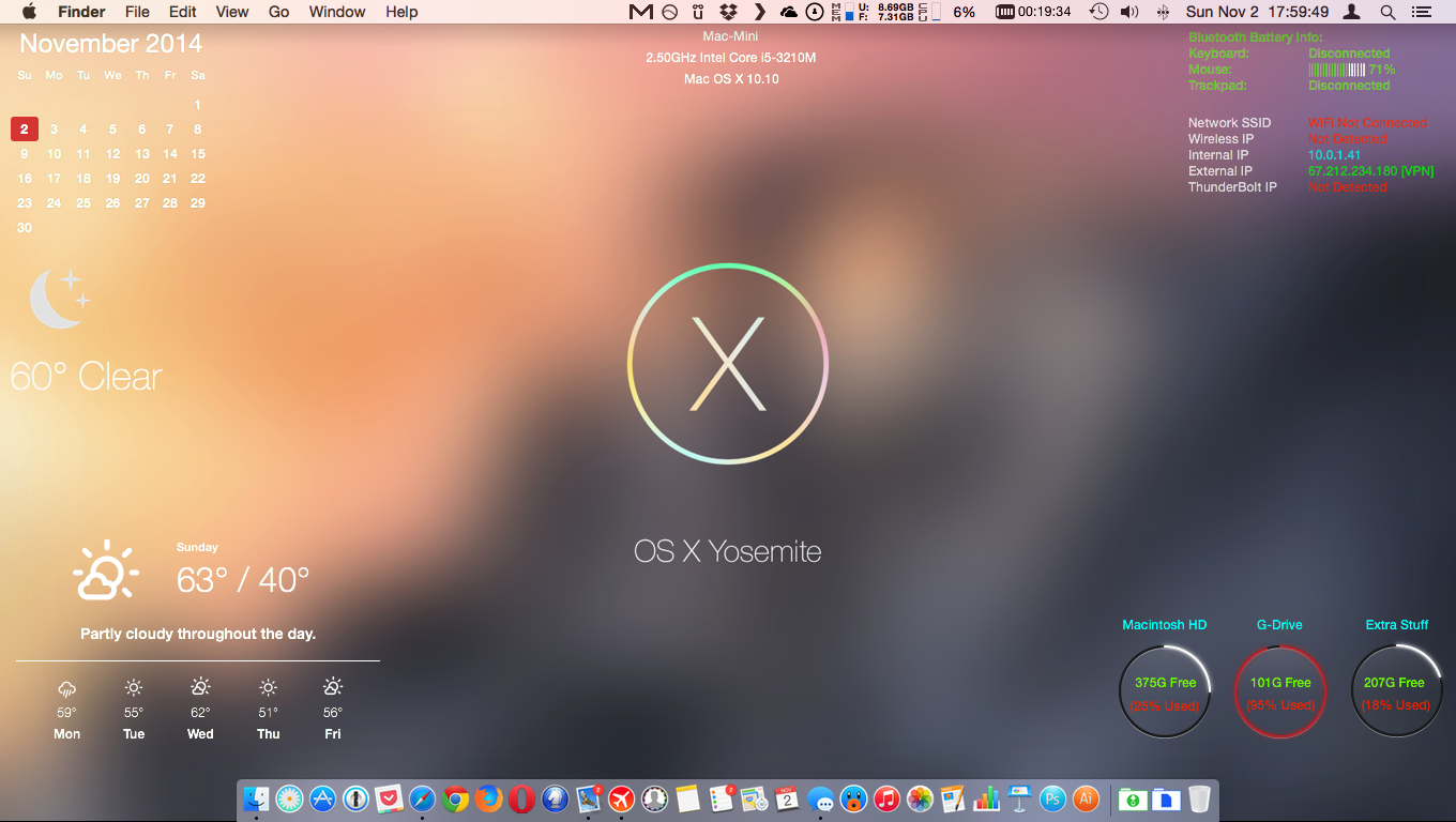 Geektool scripts