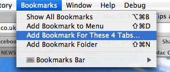 Bookmark All Tabs