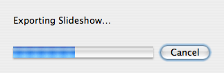 Exporting Slideshow