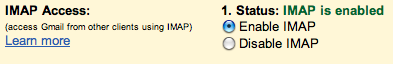 Gmail IMAP Access