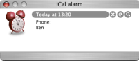 iCal Alarm