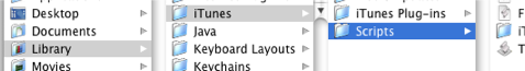 iTunes Library Folder