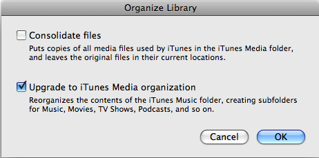 Organize Library